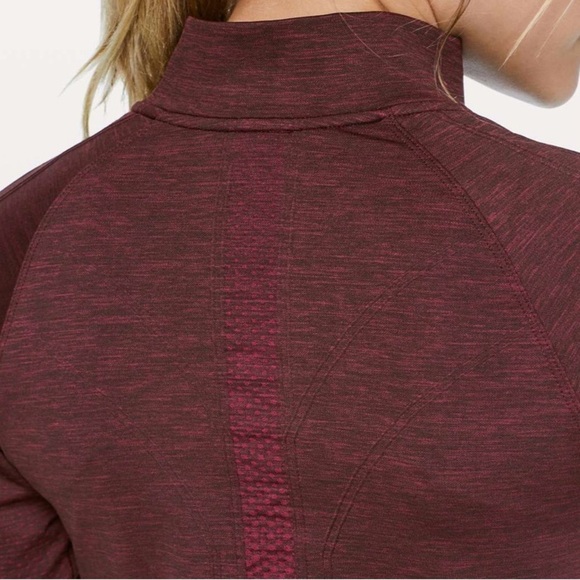 Lululemon sz 10 Ready To Run Jacket *Evanescent
Star Ruby / Black Satin VGUC - Picture 6 of 7